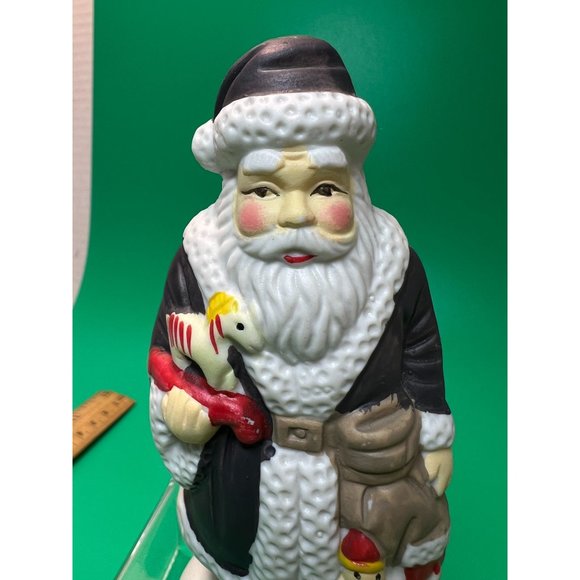 Hand Painted Around the World Santa England 1905 Porcelain Heilig Meyers 5" - Picture 4 of 8